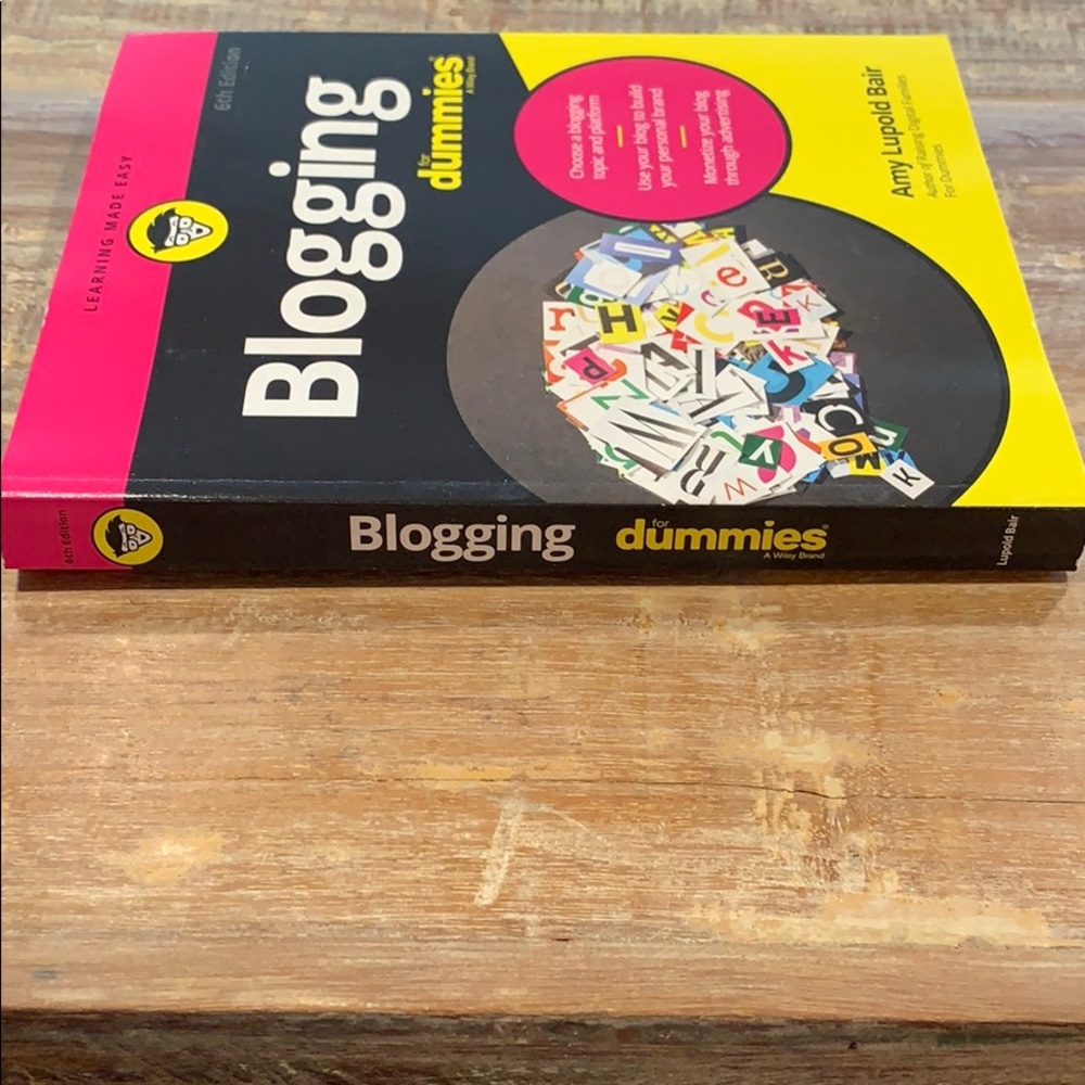 Blogging for dummies Book - Picture 5 of 7
